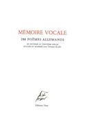 Mémoire vocale : 200 poèmes allemands